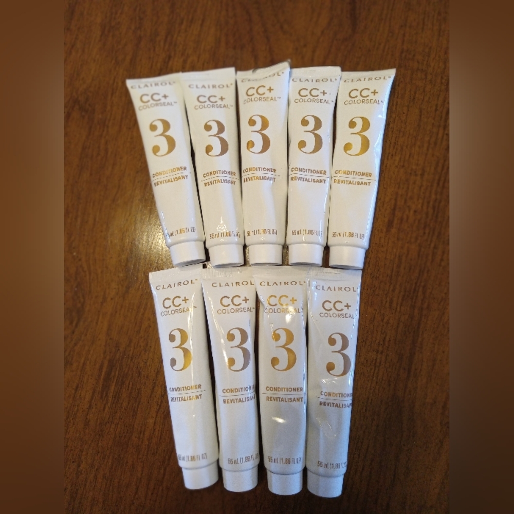 Pack of 9 Clairol Nice N' Easy CC+ ColorSeal Conditioner Step 3 1.86 Fl Oz Each